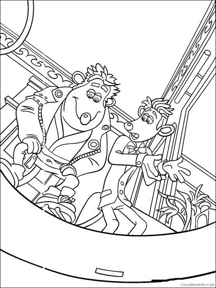 Flushed Away Coloring Pages TV Film Flushed Away 2 Printable 2020 02982 Coloring4free