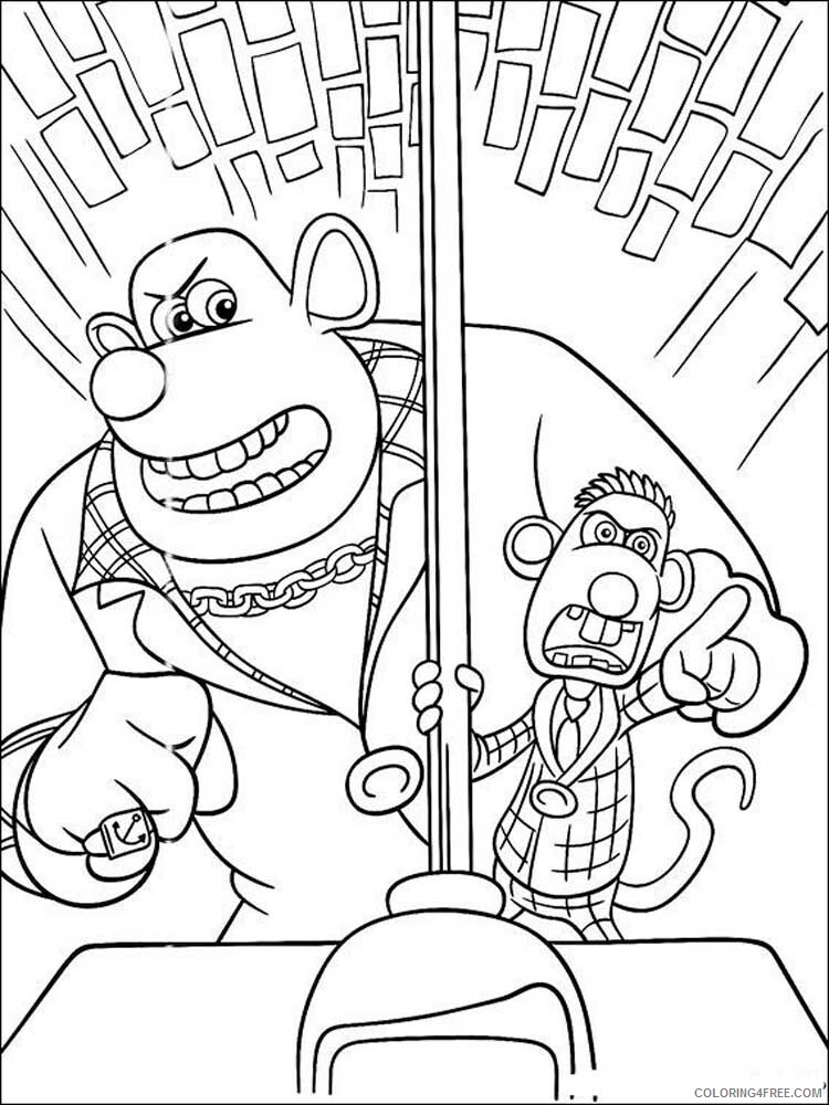 Flushed Away Coloring Pages TV Film Flushed Away 5 Printable 2020 02984 Coloring4free