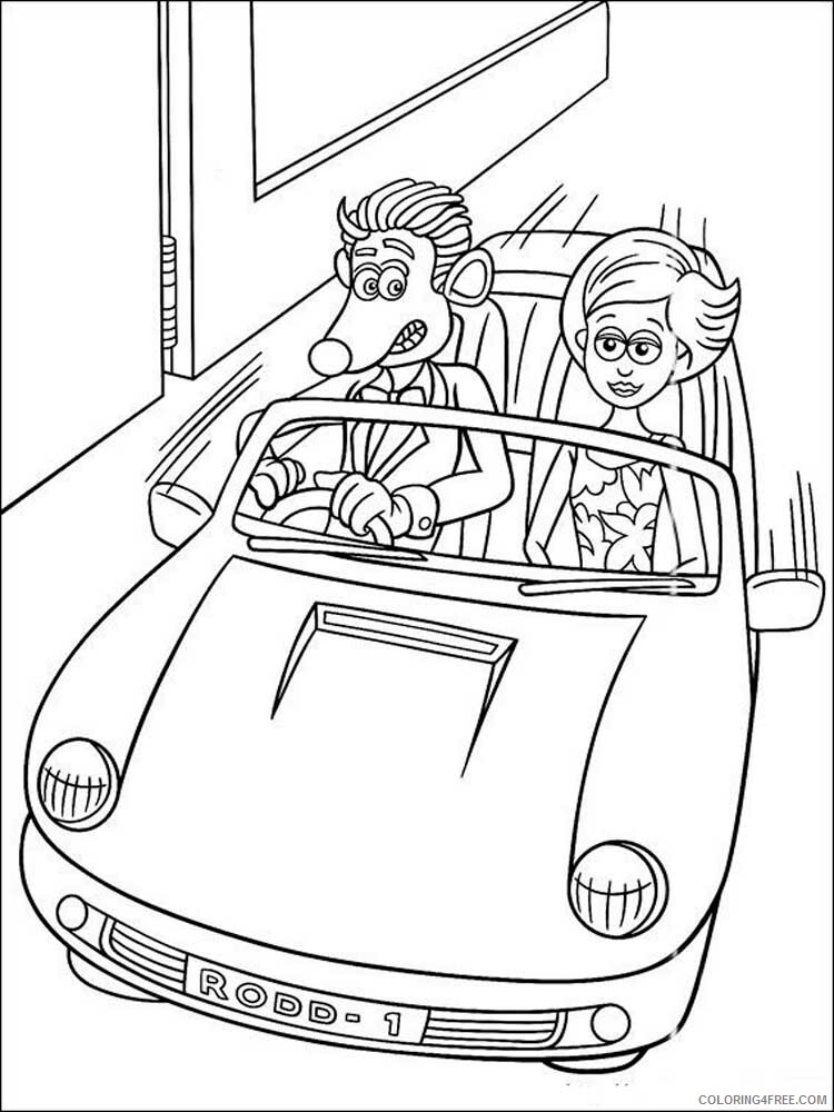 Flushed Away Coloring Pages TV Film Flushed Away 6 Printable 2020 02985 Coloring4free
