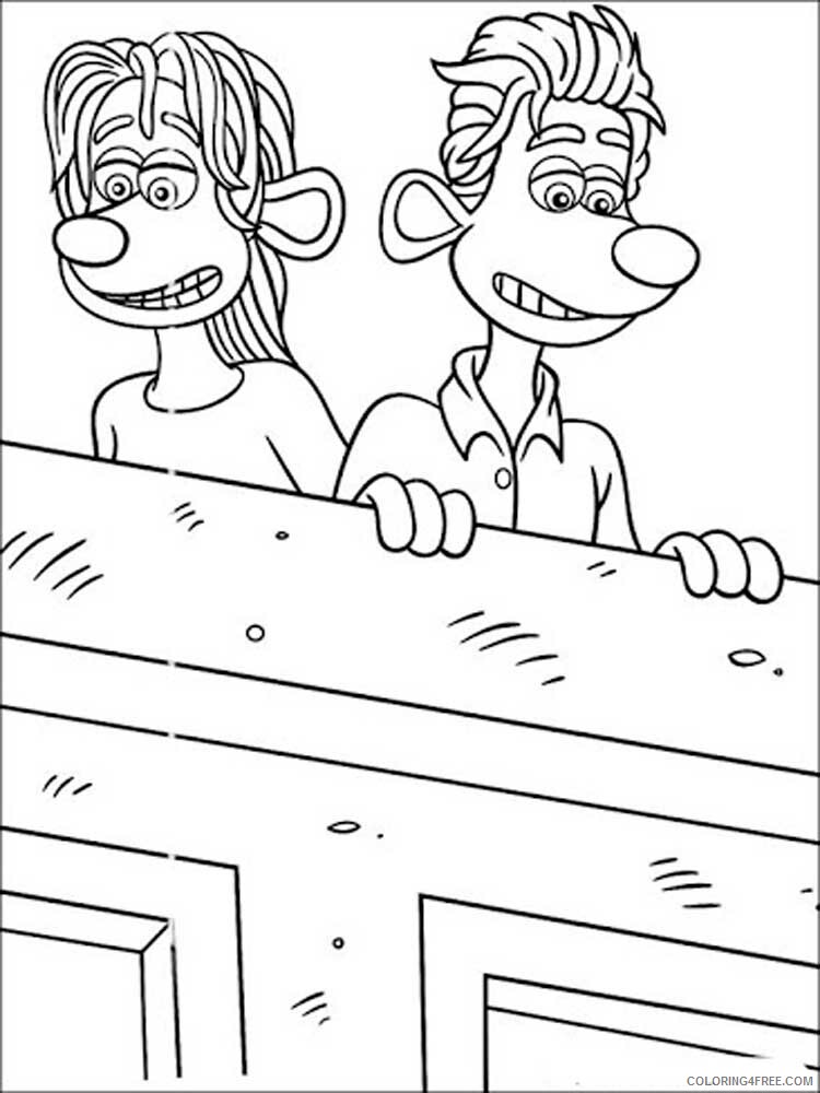 Flushed Away Coloring Pages TV Film Flushed Away 8 Printable 2020 02987 Coloring4free