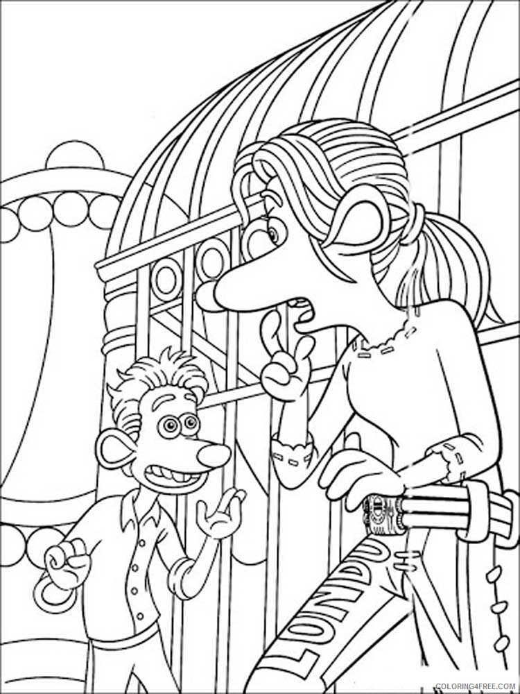 Flushed Away Coloring Pages TV Film Flushed Away 9 Printable 2020 02988 Coloring4free