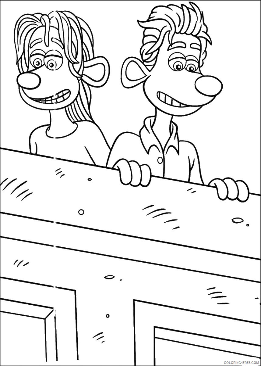 Flushed Away Coloring Pages TV Film flushed_cl_17 Printable 2020 02976 Coloring4free