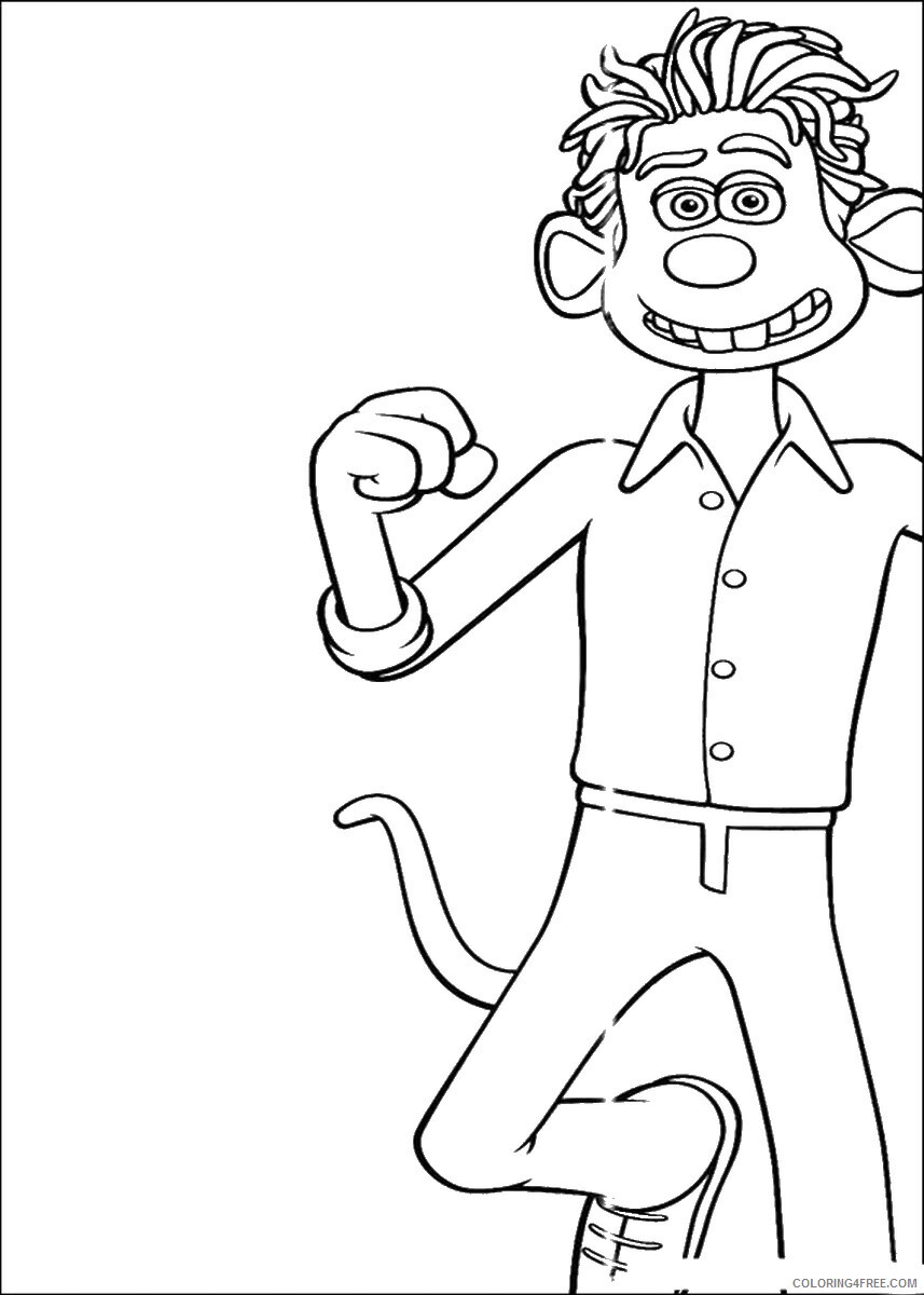 Flushed Away Coloring Pages TV Film flushed_cl_18 Printable 2020 02977 Coloring4free