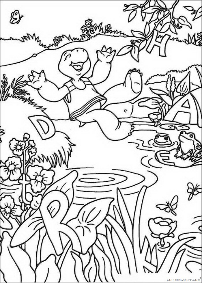 Franklin and Friends Coloring Pages TV Film franklin 26 Printable 2020 03060 Coloring4free