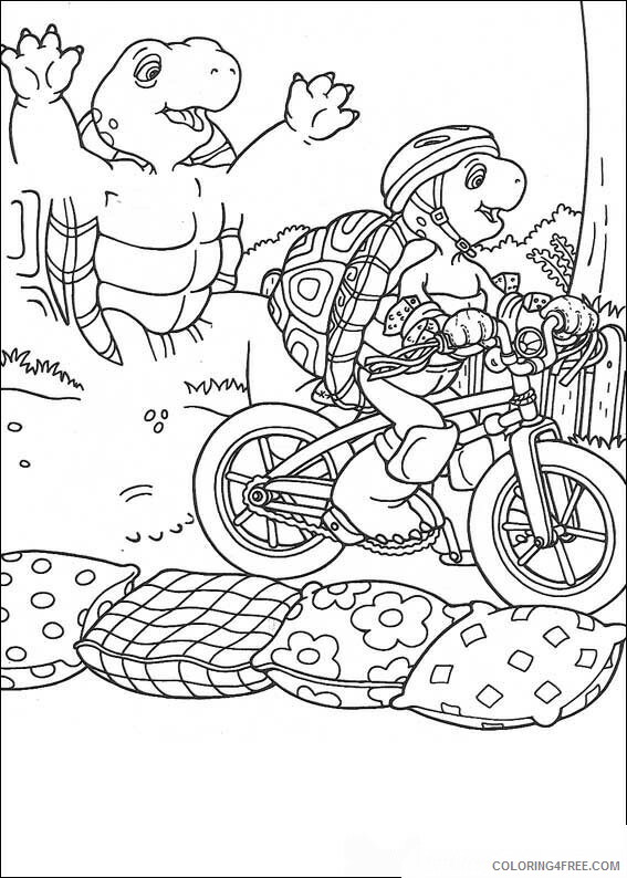 Franklin and Friends Coloring Pages TV Film franklin_cl_23 Printable 2020 03024 Coloring4free