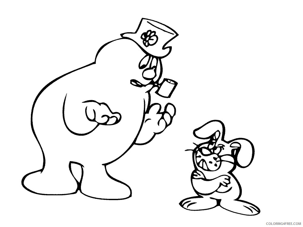 Frosty the Snowman Coloring Pages TV Film Frosty the Snowman Printable 2020 03087 Coloring4free