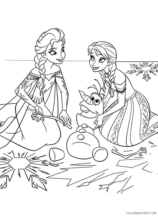 Frozen Coloring Pages TV Film Printable Frozen Olaf Printable 2020 03180 Coloring4free