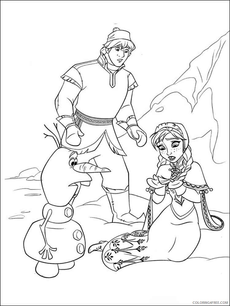 Frozen Coloring Pages TV Film The Frozen 10 Printable 2020 03185 Coloring4free