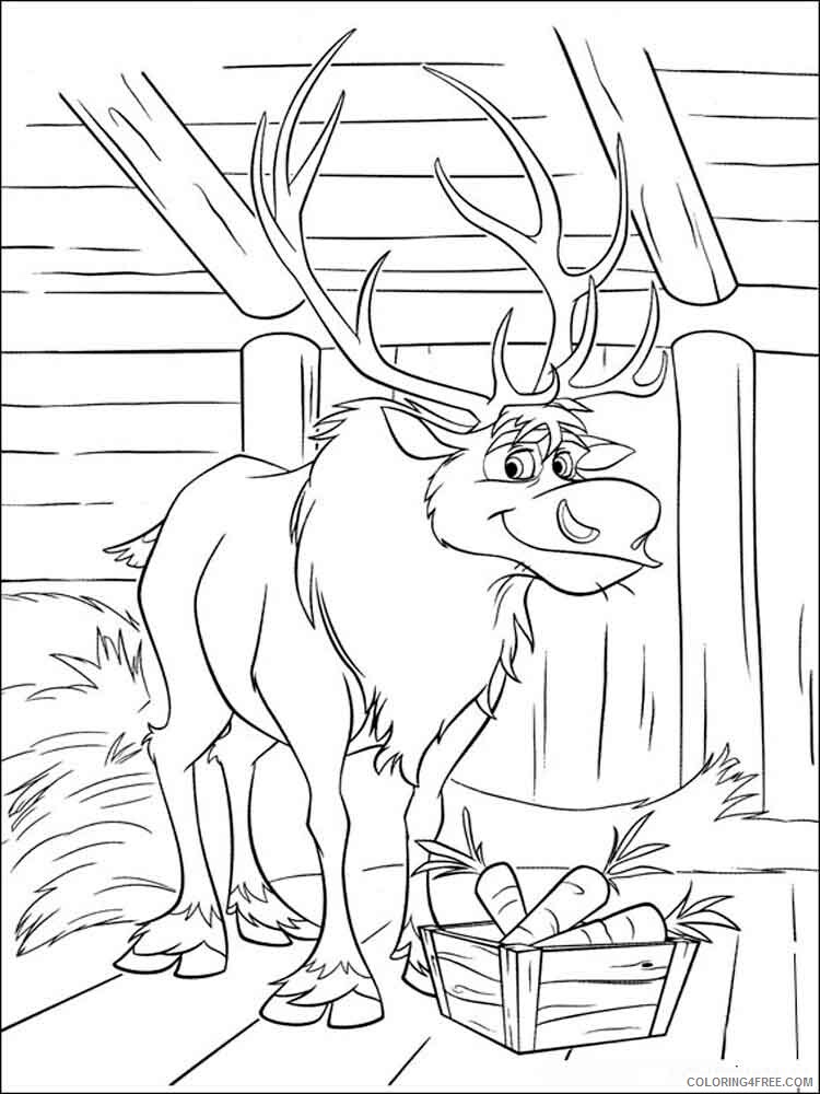 Frozen Coloring Pages TV Film The Frozen 11 Printable 2020 03186 Coloring4free