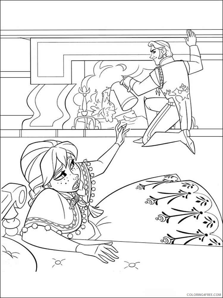 Frozen Coloring Pages TV Film The Frozen 12 Printable 2020 03187 Coloring4free