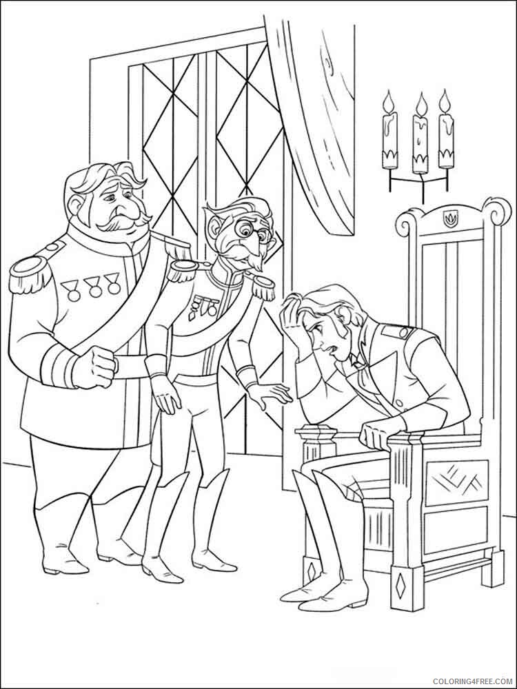 Frozen Coloring Pages TV Film The Frozen 13 Printable 2020 03188 Coloring4free
