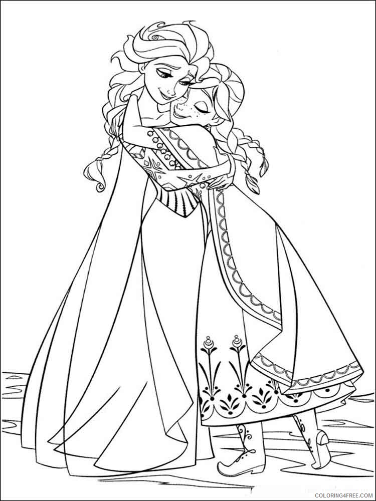 Frozen Coloring Pages TV Film The Frozen 17 Printable 2020 03192 Coloring4free