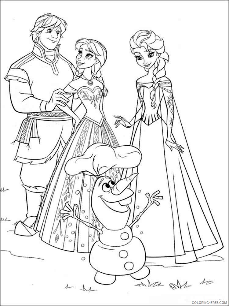 Frozen Coloring Pages TV Film The Frozen 18 Printable 2020 03193 Coloring4free