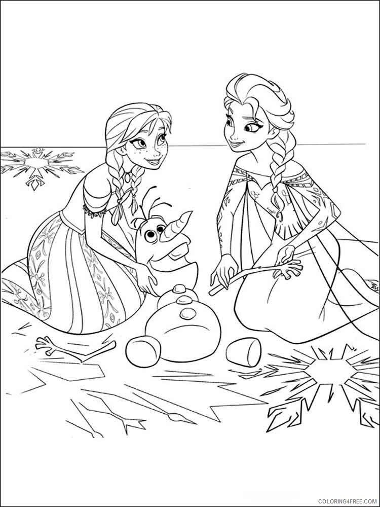 Frozen Coloring Pages TV Film The Frozen 21 Printable 2020 03196 Coloring4free