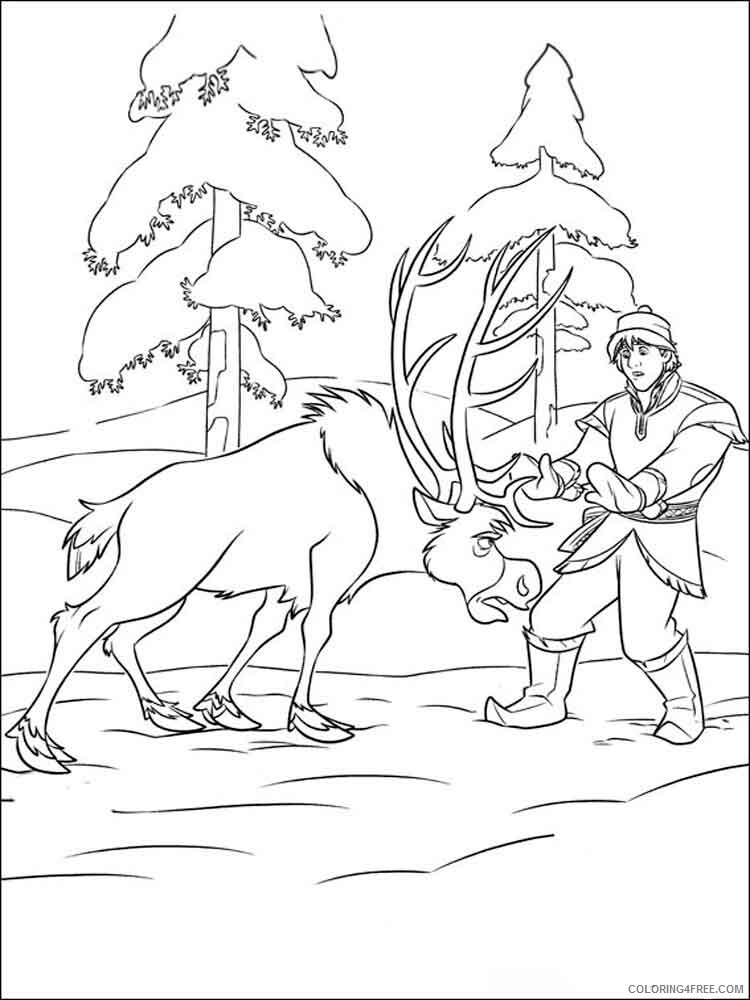 Frozen Coloring Pages TV Film The Frozen 23 Printable 2020 03198 Coloring4free