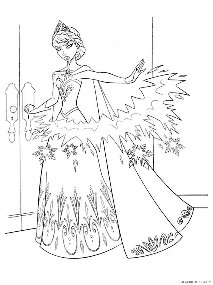 Frozen Coloring Pages TV Film The Frozen 25 Printable 2020 03200 Coloring4free