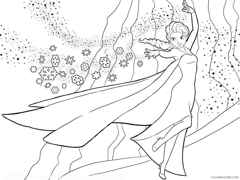 Frozen Coloring Pages TV Film The Frozen 30 Printable 2020 03205 Coloring4free