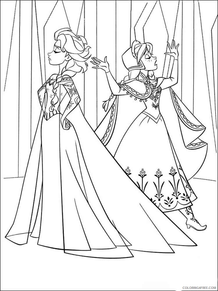 Frozen Coloring Pages TV Film The Frozen 7 Printable 2020 03207 Coloring4free