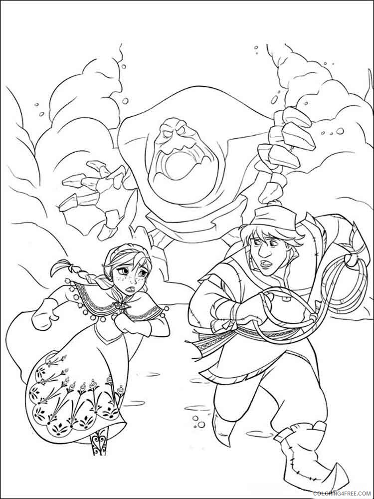 Frozen Coloring Pages TV Film The Frozen 9 Printable 2020 03209 Coloring4free