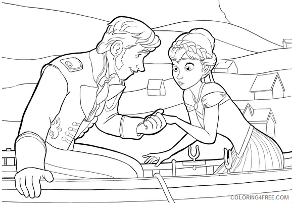 Frozen Coloring Pages TV Film free frozen Printable 2020 03118 Coloring4free