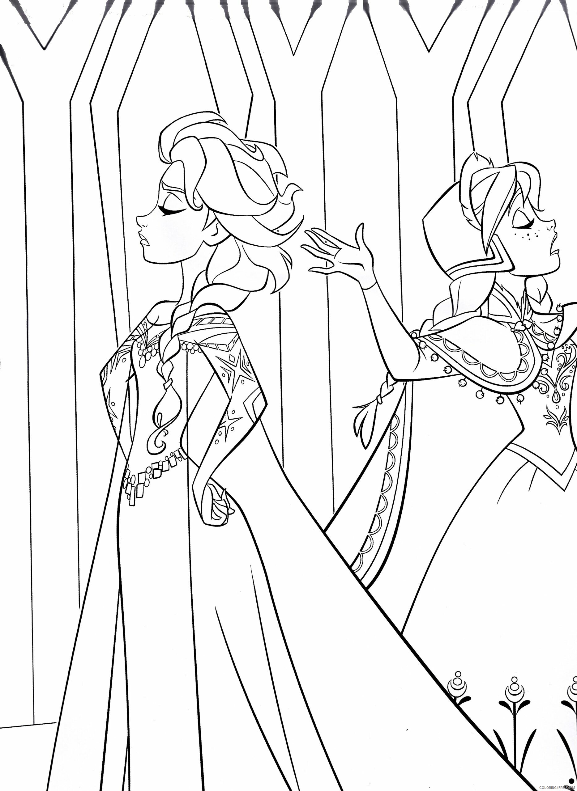 Frozen Coloring Pages TV Film frozen Printable 2020 03148 Coloring4free