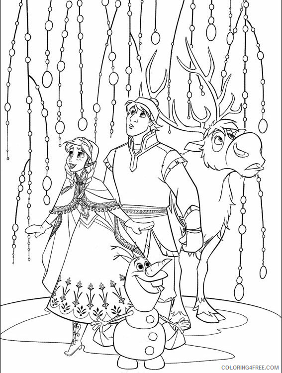 Frozen Coloring Pages TV Film frozen Printable 2020 03155 Coloring4free