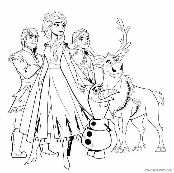 Frozen Coloring Pages TV Film frozen free pictures Printable 2020 03170 Coloring4free