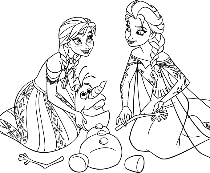 Frozen Coloring Pages TV Film frozen images Printable 2020 03146 Coloring4free