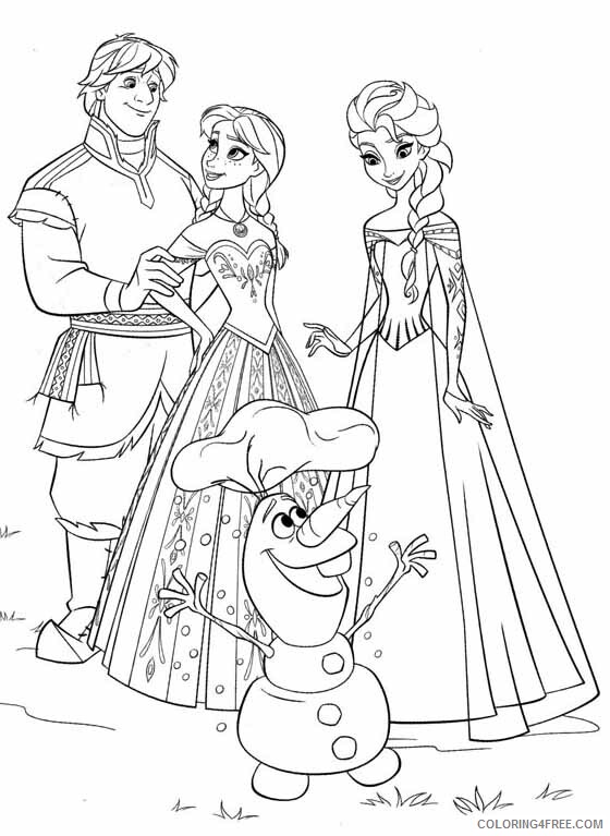 Frozen Coloring Pages TV Film frozen pictures Printable 2020 03159 Coloring4free