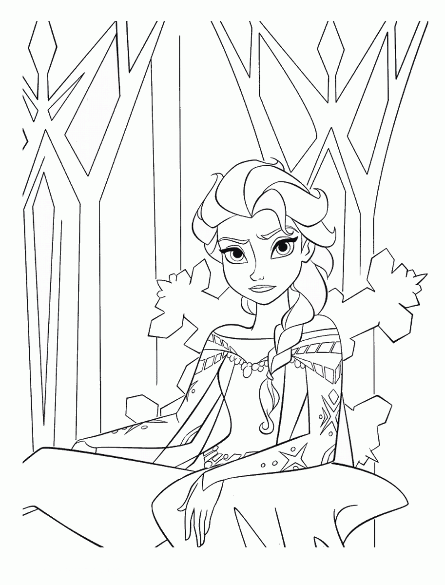 Frozen Coloring Pages TV Film frozen_coloring_16 Printable 2020 03133 Coloring4free