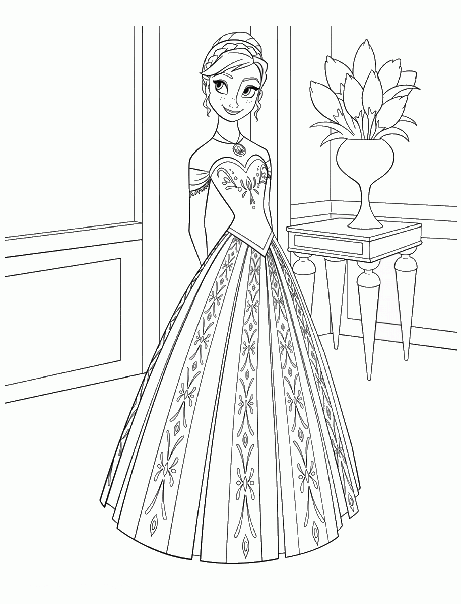Frozen Coloring Pages TV Film frozen_coloring_17 Printable 2020 03134 Coloring4free