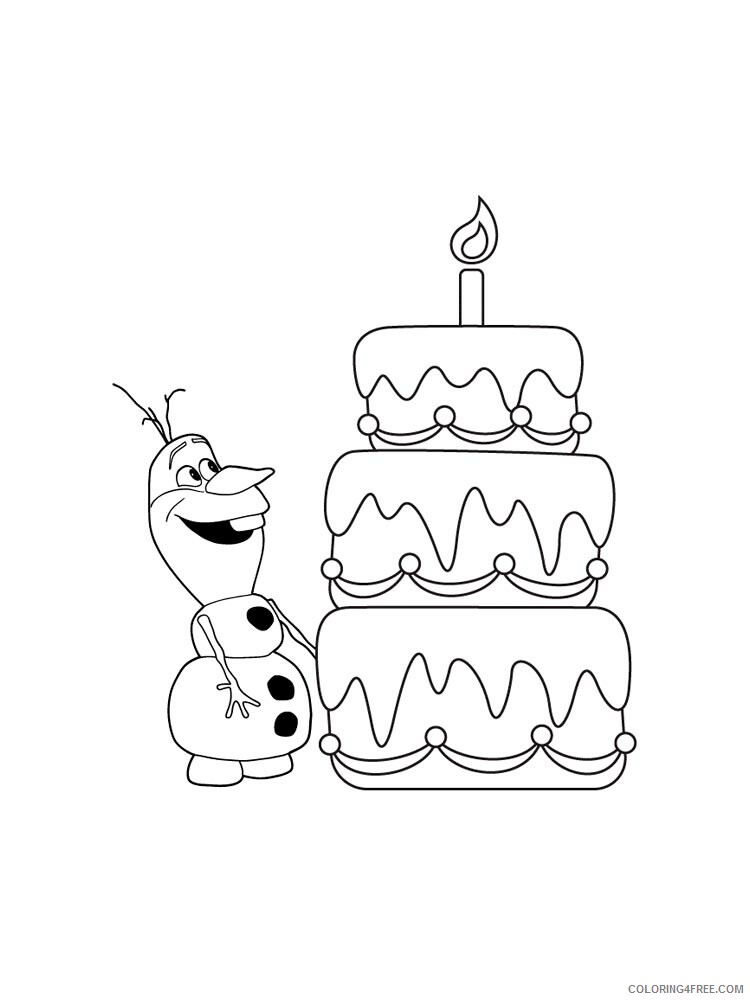 Frozen Olaf Coloring Pages Tv Film Olaf 10 Printable 2020 03224 Coloring4free Coloring4free Com