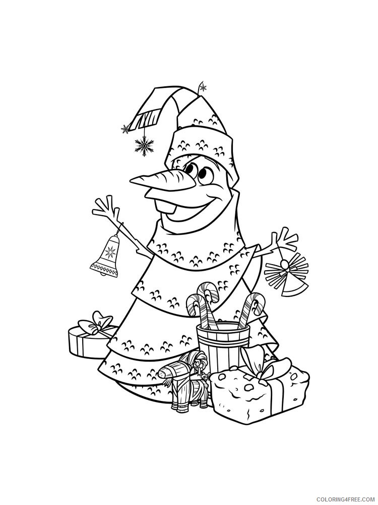 Frozen Olaf Coloring Pages TV Film olaf 18 Printable 2020 03231 Coloring4free