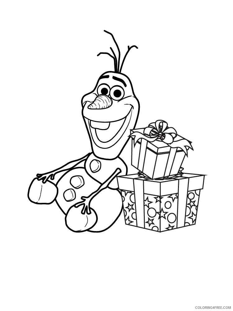 Frozen Olaf Coloring Pages TV Film olaf 20 Printable 2020 03233 Coloring4free
