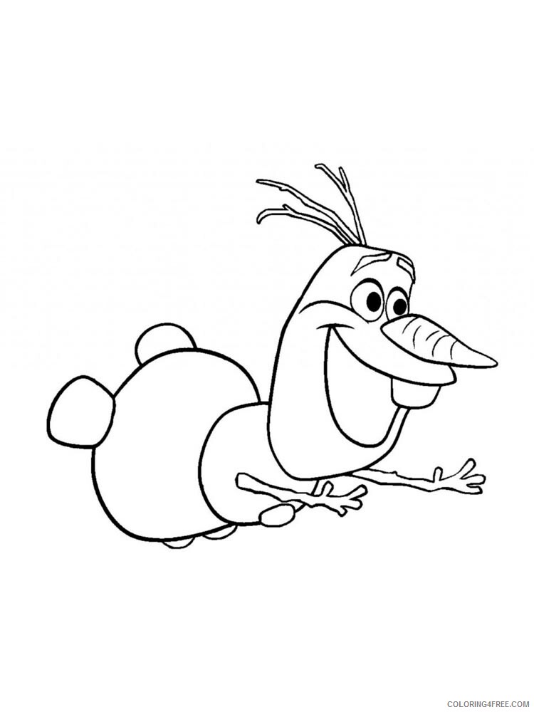 Frozen Olaf Coloring Pages TV Film olaf 23 Printable 2020 03236 Coloring4free