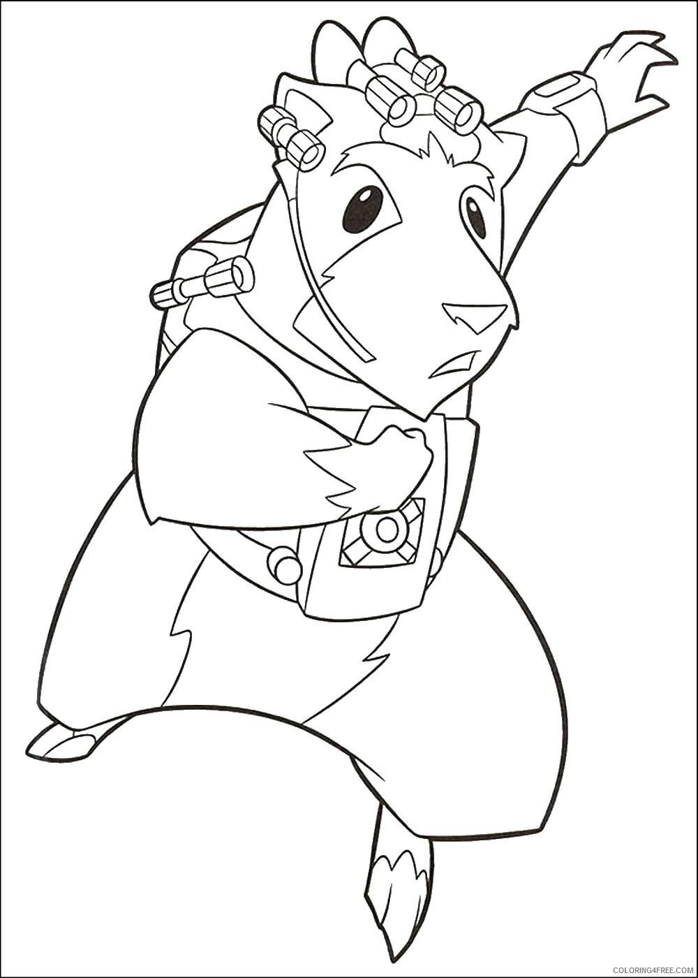 G Force Coloring Pages TV Film g_force_cl_05 Printable 2020 03268 Coloring4free