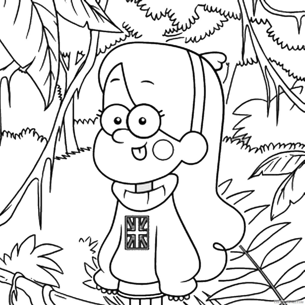 Gravity Falls Coloring Pages TV Film coloring_18 Printable 2020 03335 Coloring4free
