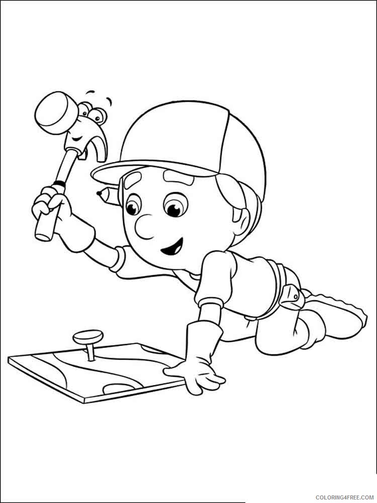Handy Manny Coloring Pages TV Film handy manny 12 Printable 2020 03431 Coloring4free