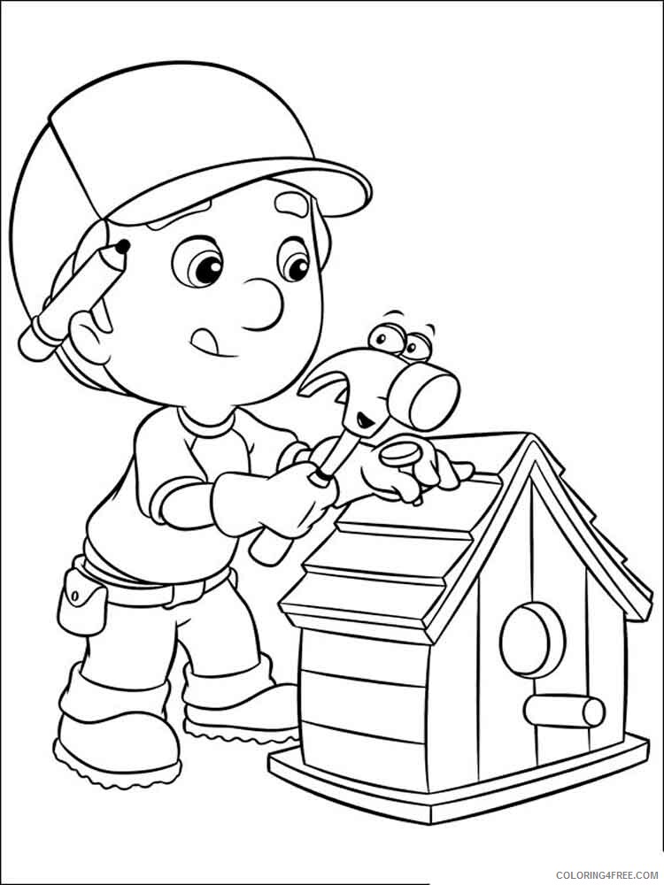 Handy Manny Coloring Pages TV Film handy manny 13 Printable 2020 03432 Coloring4free