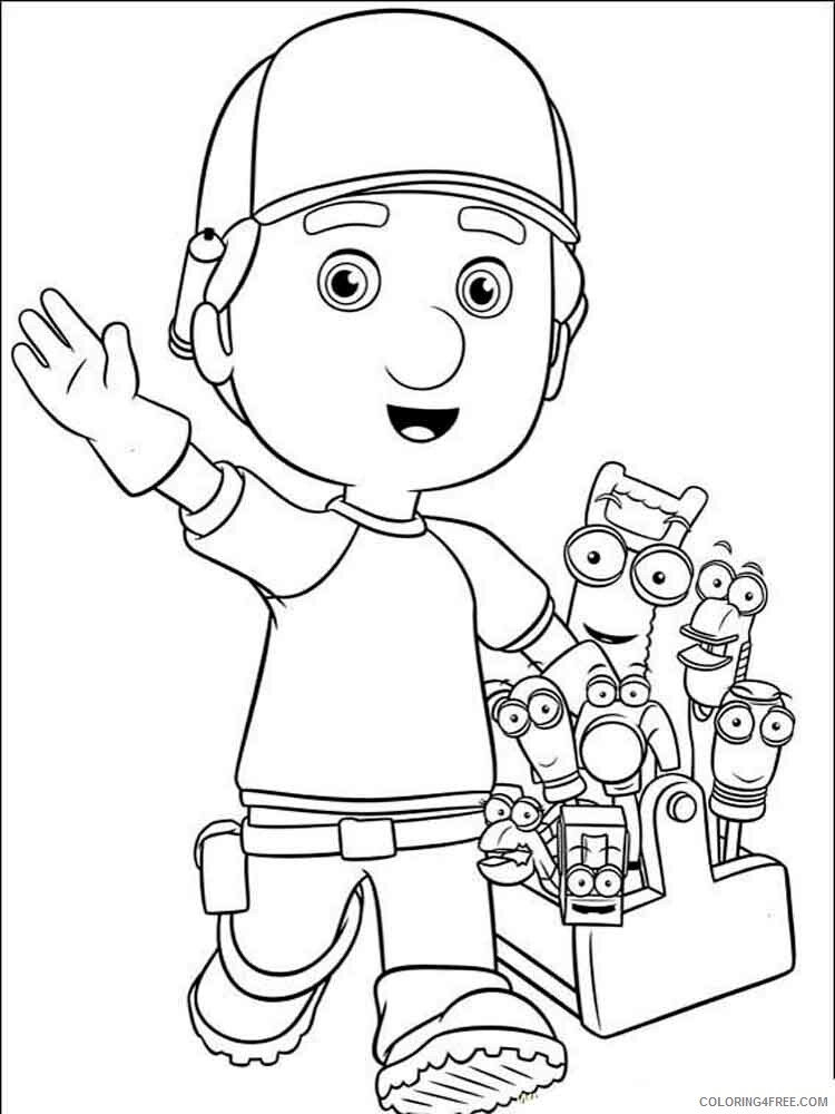 Handy Manny Coloring Pages TV Film handy manny 16 Printable 2020 03435 Coloring4free