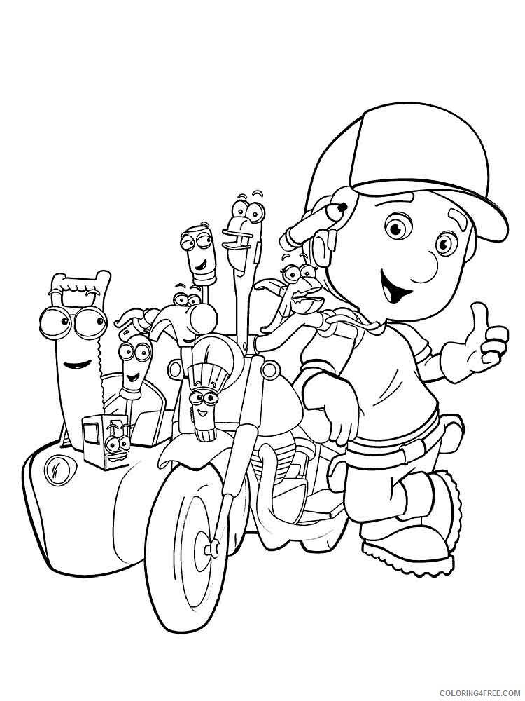 Handy Manny Coloring Pages TV Film handy manny 19 Printable 2020 03437 Coloring4free