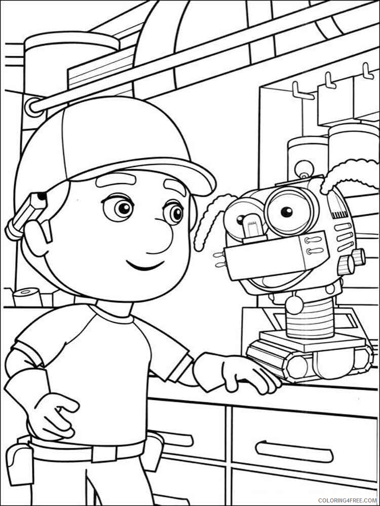 Handy Manny Coloring Pages TV Film handy manny 20 Printable 2020 03439 Coloring4free
