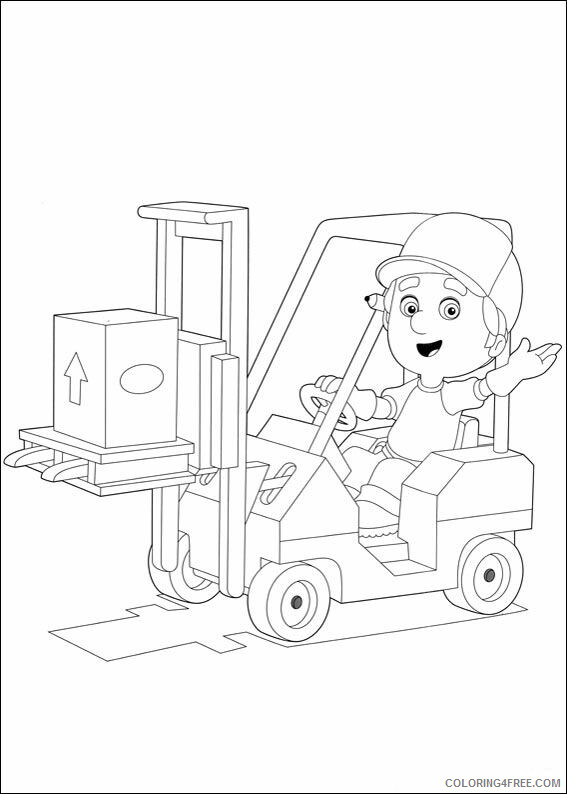 Handy Manny Coloring Pages TV Film handy manny 3aSXT Printable 2020 03413 Coloring4free