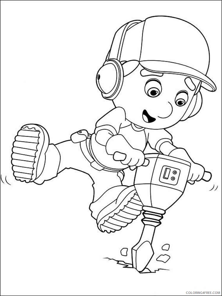 Handy Manny Coloring Pages TV Film handy manny 4 Printable 2020 03443 Coloring4free