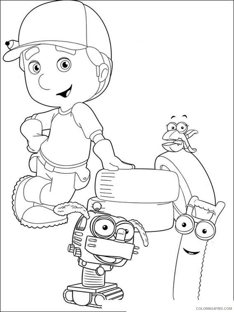 Handy Manny Coloring Pages TV Film handy manny 8 Printable 2020 03446 Coloring4free