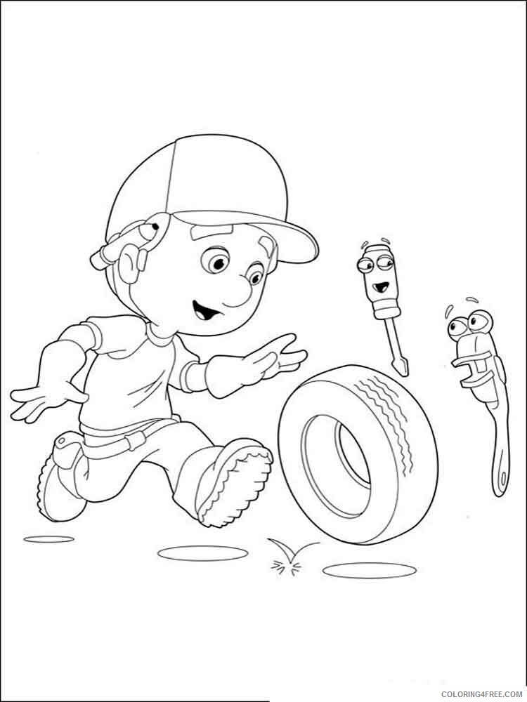 Handy Manny Coloring Pages TV Film handy manny 9 Printable 2020 03447 Coloring4free