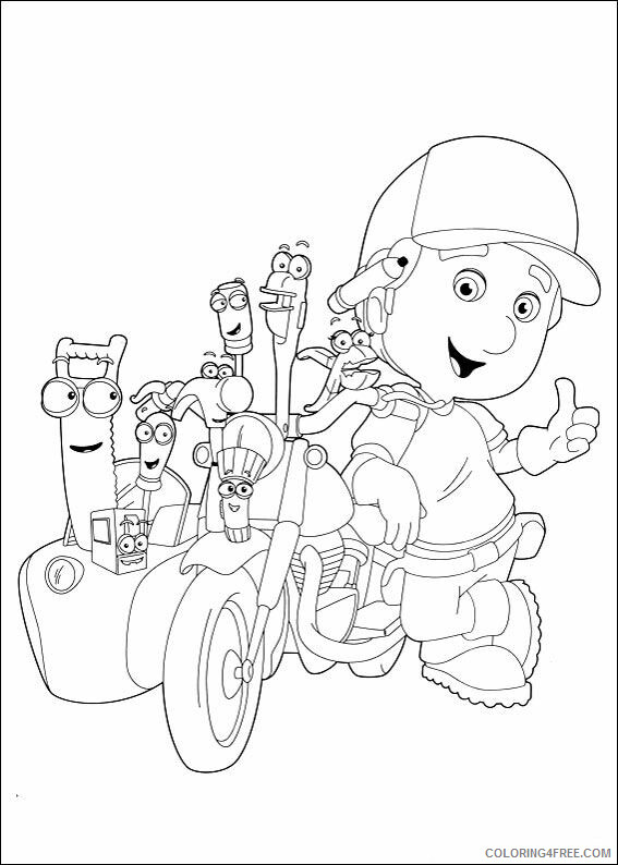 Handy Manny Coloring Pages TV Film handy manny KFAPc Printable 2020 03418 Coloring4free
