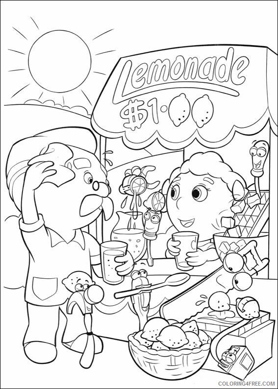 Handy Manny Coloring Pages TV Film handy manny QoHMR Printable 2020 03421 Coloring4free