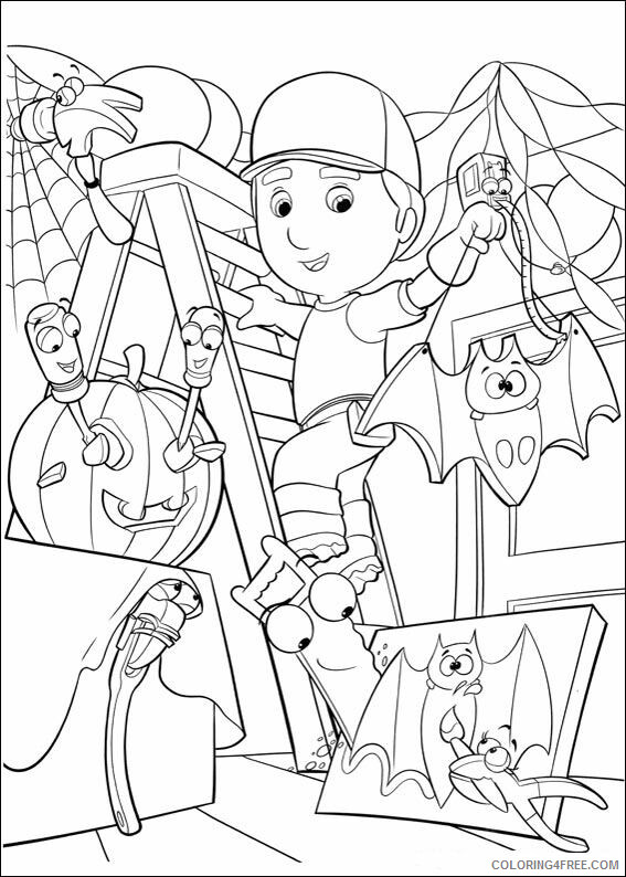Handy Manny Coloring Pages TV Film handy manny s83l5 Printable 2020 03422 Coloring4free