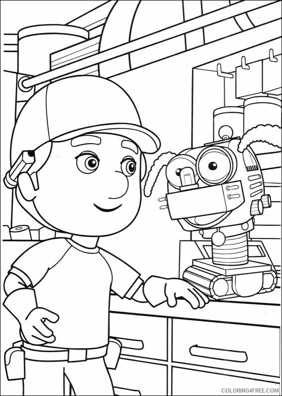 Handy Manny Coloring Pages TV Film handy manny u3g4S Printable 2020 03424 Coloring4free